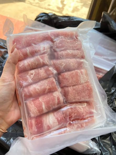 Ba chỉ cuộn xuất khẩu