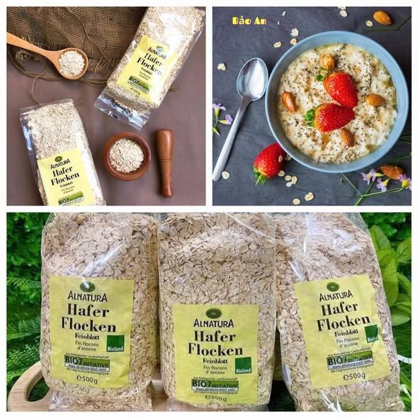 Yến mạch cán vỡ Hafer Flocken (Đức) 500g