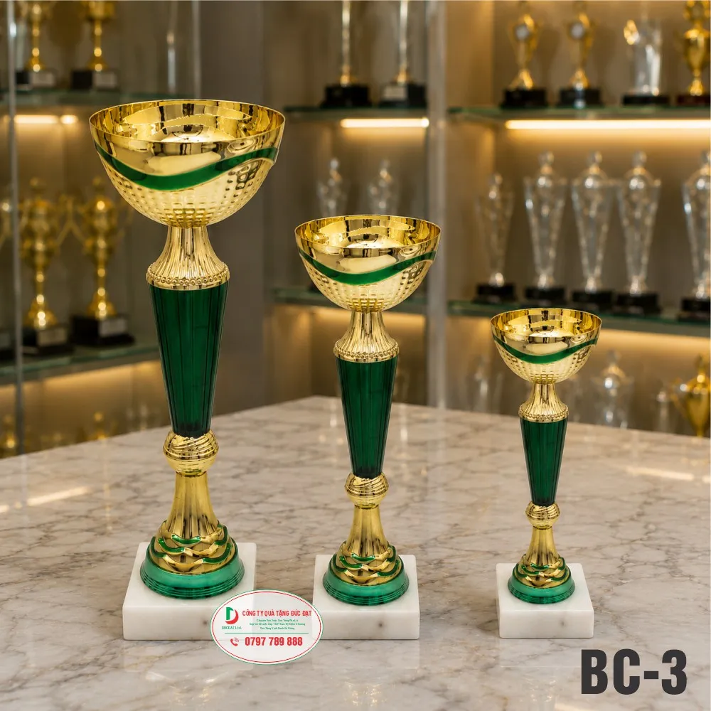 Cúp Kim Loại Cao Cấp BC-3